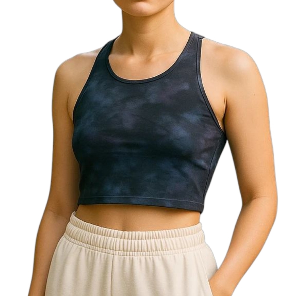 Large Old Navy Active Powersoft Longline Built-In Bra | Sports Bra